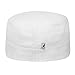 Kangol Cotton Twill Army Cap for Men and Women, XX-Large, White