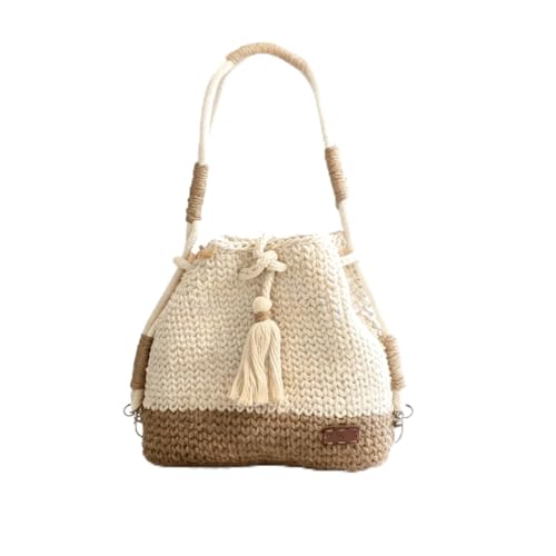 Sac à main Goffa tressé main : votre ensemble de plage et pochette en fibres naturelles