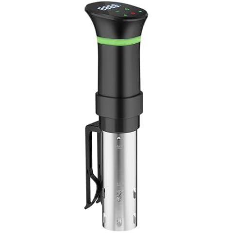 Vpcok Sous Vide Cooker with Recipe, Temperature and Time Control Cover