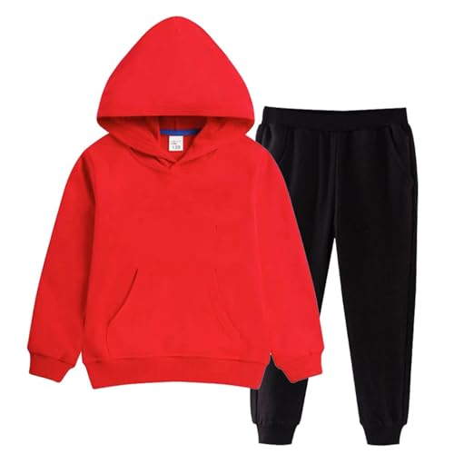 Girls Sweatsuit 2 Piece Outfits Kids Hoodies And Jogger Sweatpants Set Teen Boys Sweat Suit Tracksuit