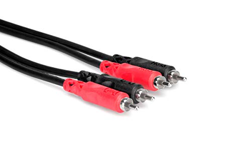Hosa Technology CRA-204 cable de audio 4 m 2 x RCA Multicolor - Cables de audio (2 x RCA, 2 x RCA, 4 m, Multicolor)