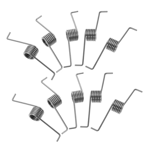 STOBAZA 10 Piezas Muelles Torsionales para Reparación Elástico para Cubo Basura con Pedal y Pulsador Duradero para Hogar y Camping Accesorios Prácticos
