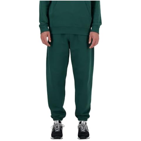 New Balance Men's Fleece Jogger Pants, Green Cover