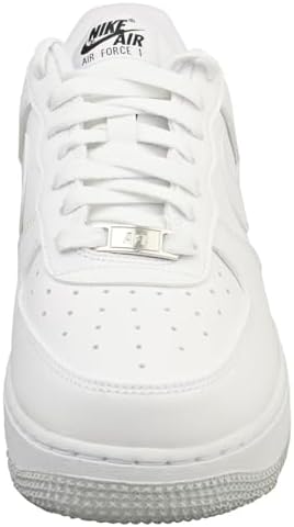 NIKE Women's Air Force 1 '07 Basketball Shoe, White/White/Black, 7 | Image 2