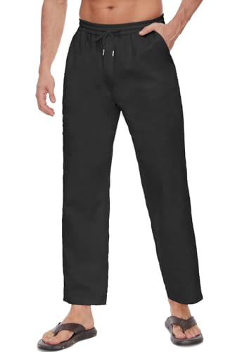 Pantalon en lin léger homme : finie la chaleur avec ce bas respirant