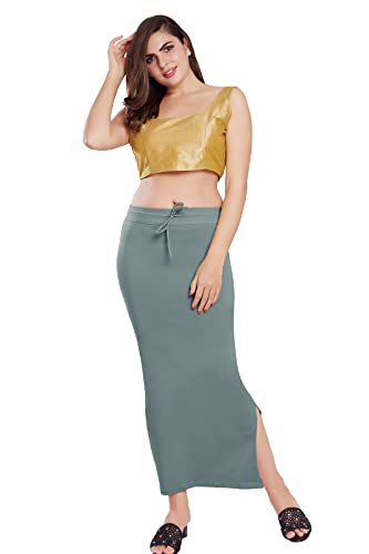 Image of RANI SAAHIBA Women's Stretchy Slim Fishcut Petticoat Cotton Shapewear