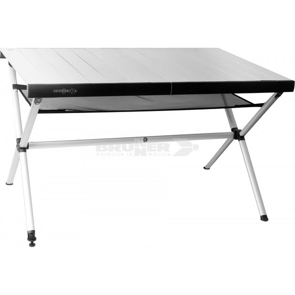 BRUNNER TAVOLO IN ALLUMINIO CON PIANO ARROTOLABILE ULTRACOMPATTO E LEGGERO ACCELERATE COMPACK 4