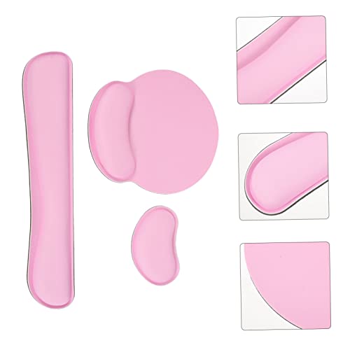 Tapis de souris avec repose-poignet pour clavier support ergonomique confortable