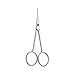 Price comparison product image Clauss Silhouette Scissors, Metal, Silver, 11 x 7 x 0.3 cm