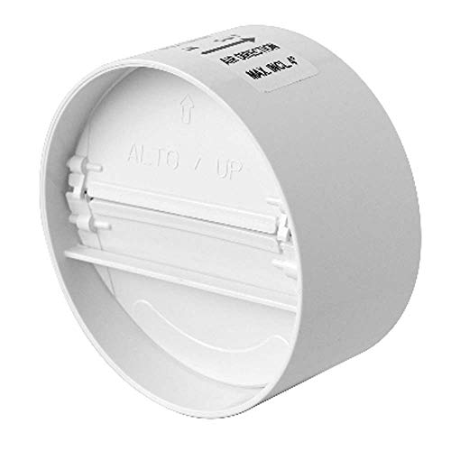 First Cappa Valvola A Farfalla Di Non Ritorno Aria Da Diam. 100 A 110 Mm La Ventilazione