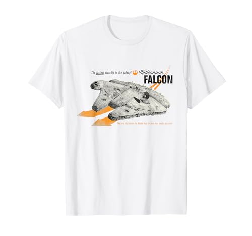 T-shirt Star Wars Millennium Falcon idée cadeau anniversaire originale
