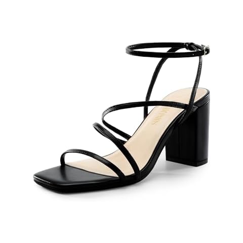 DREAM PAIRS Chunky Block Heels Cover