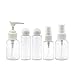 Produktbild Leere Flasche für Reise, Flugzeug, Pumpe, Zerstäuber, transparent, Kunststoff, für Kosmetik, 5 Stück