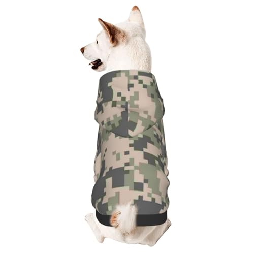 犬服 迷彩柄 カモフラージュ パーカー ペット服 犬の服 犬用 ペット用 小中型犬 洋服 猫服 秋冬 冬服 保温 防寒 防風 柔らかい 暖かい ドッグウェア ペットウェア 脱毛保護 お散歩 お出かけ 可愛い 人気 ファッション おしゃれ