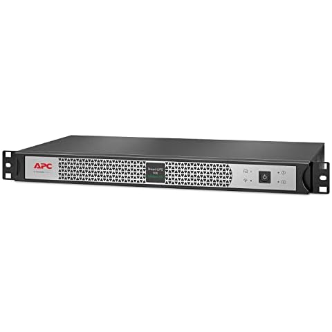 APC Smart-UPS 500VA Lithium Ion UPS with SmartConnect, SCL500RM1UC, Line Interactive, Sine Wave UPS, Short-Depth 120V Uninterruptible Power Supply Cover