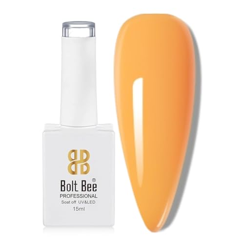 Image of Bolt Bee Candy Color Gel Nail Polish Soak Off UV Gel DIY at Home Manicure Salon Nail Art (40, 15ml)