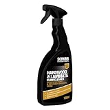 SCRUBB Hardwood & Laminate Floor Cleaner, Ready to Use Spray, Citrus Cleaner, 750ml