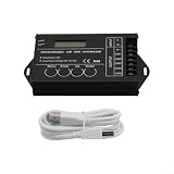 TC420 Controller LED 5 Canali RGBW Timer per Acquario Luce Fish Tank Grow Luci DC12-24V Dimmer Programmabile con Display