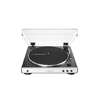 Audio Technica AT-LP60XBT-WH Bluetooth Wireless Fully Automatic Belt-Drive Turntable 33/45 RPM Speeds with Phono Preamp… - Les Beatles, Paul McCartney, John Lennon, RIngo Starr, George Harrison