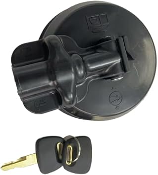 Fuel Tank Cap with Keys FYA00010024 for John Deere JD75D 85D 120D 135D 245G 240G 470G 160D 200 Hitachi Excavator EX120 EX200 EX220