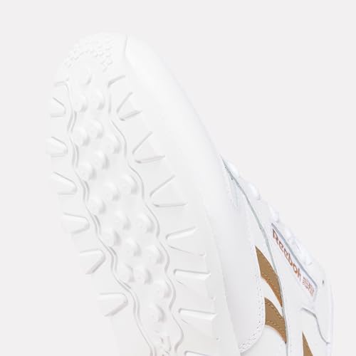 Image of Reebok Women's Classic Leather Trainers, White Trebro Ftwwht, 8.5 US