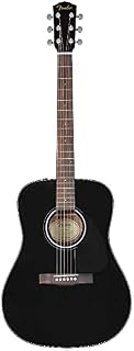 Fender CD-60 Dreadnought V3 DS, Walnut Fingerboard, Black, 970110506