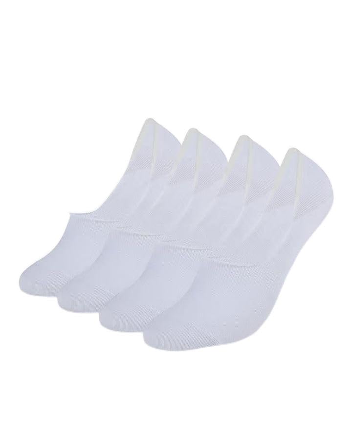 Women No Show Socks, Ultra Low Cut Invisible Liner Socks, Non Slip Grip Cotton Socks for Flats, Loafers, Sneakers, Black & Beige, sockes (Comfortable Breathable Fit (WHITE)-image-19