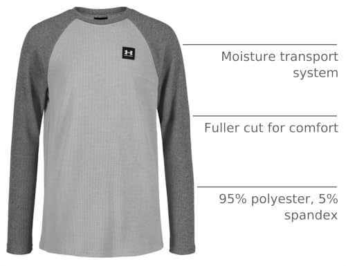 Image of Under Armour Boys' Long Sleeve Thermal Knit Shirt, Outdoor Collection