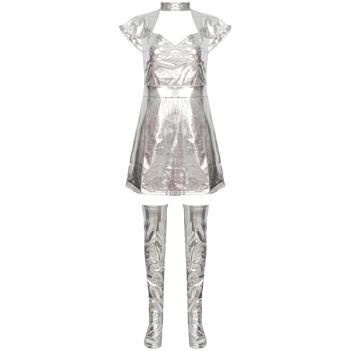 [Toriba] nEBGCAߑlpRXvߑhXZNV[Vo[{bgϑZbgCXe[W\ϑ (XL,Silver Suit) [sAi]