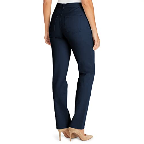 Gloria Vanderbilt Women's Classic Amanda High Rise Tapered Jean |High Waist| Stretch Fabric| - Portland Indigo Blue Wash Average Plus 224