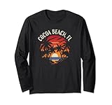 Photo Gallery cocoa beach florida usa design retrò in stile tramonto maglia a manica Photo Gallery cocoa beach florida usa design retrò in stile tramonto maglia a manica