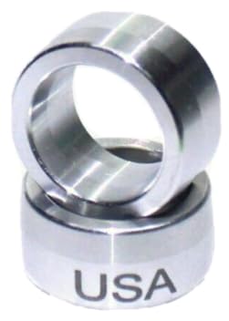 Sierra LLC USA Upgraded Hardened 6061-Billet Intermediate Shaft Bushings Steering Column Sleeve Aluminum Compatible With Dodge Ram 2003-2019 1500/2500/3500/4500/5500 5.9 6.7 G56 Cummins Made In USA