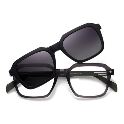 Lunettes de soleil polarisées pour conduire et voyager avec clip TR90 pliable
