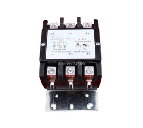 Contacteur de climatisation triphasé 90 FLA bobine 208V 240V AC relais DP SA-3P-90A