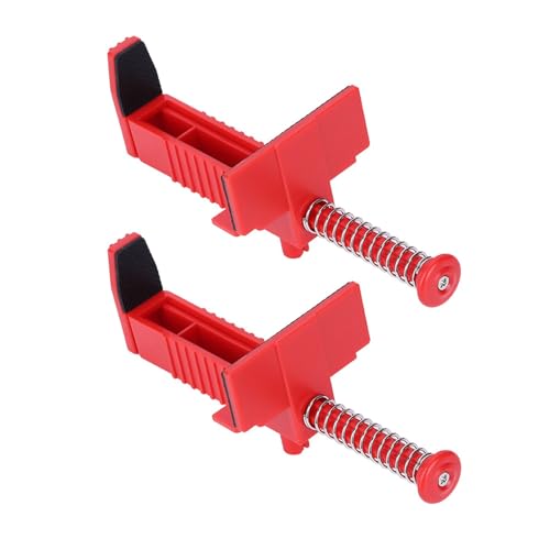 2 piezas de cuerda corredora para ladrillos, herramienta de nivelación y medición para albañilería (rojo), Miokycl miniatura 5