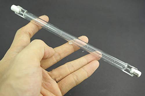 Jammas Halogen Lamp Light Bulb 220V 1500W 1500 Watt J Type T3 254Mm (R7S) Halogen Bulbs - (Emitting Color: 10Pcs) #TOP1