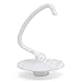 K45DH Dough Hook Replacement for KitchenAid Mixers - Compatible with K45, K45SS, KSM90, KSM110, KSM150 Tilt-Head Stand Mixers, 4.5-5 Quart Bowls - Coated C-Shaped Hook for Kneading Yeast Doughs