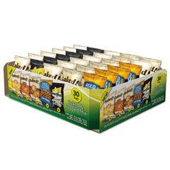 Paquete variado de mezcla horneada y reventada, surtido, 30 bolsas por caja