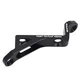 Keenso - Adaptador de montaje de freno de disco para bicicleta de aluminio Robus