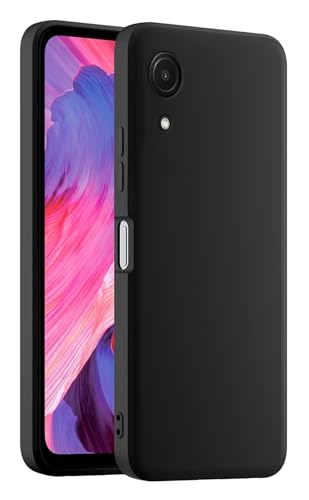 HULLIN Coque de Téléphone en Silicone Colorée, Adaptée à Samsung Galaxy A03 Core (6.5