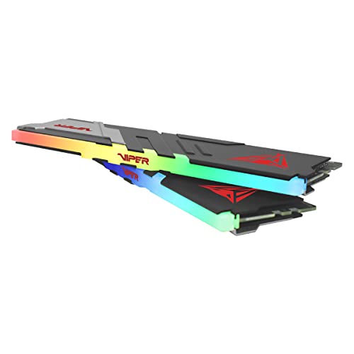 Image of Patriot Memory Viper Venom RGB DDR5 RAM 32GB (2X16GB) 6000MT /s CL30 UDIMM Desktop Gaming Memory Kit PVVR532G600C30K