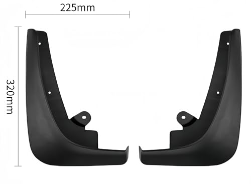 Guardabarros para Tesla Model X coche accesorios de protección 2016-2022 3