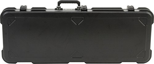 Image of SKB Fender Jaguar /Jazzmaster Hardshell Case, Rubber-Modified Styrene Hard Case with Plush Interior and TSA Latches for Travel Protection