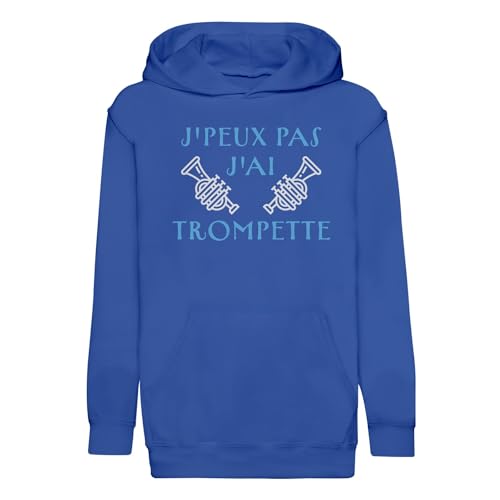 Sweat à capuche trompette enfant une idée cadeau originale pour jeune musicien
