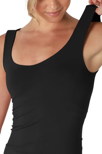 NIKIBIKI Women Seamless Clean Line Sweet Heart Tank Top, Made in U.S.A, One Size3