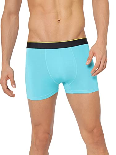 Image of Bummer Men's Modal Trunks (Pack of 1) (TRAQ01L Aquamarine L)