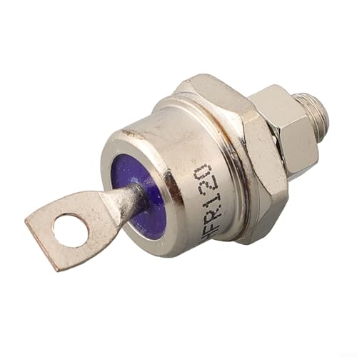 Stud Mount Diode Rectifier 1200V 85A/70A/50A/40A/25A High Surge Current Industrial Machine Tool Control Positive Cathode Negative Anode, Pack(50HFR 120)