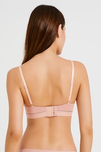 Image of Viola's Secret 6 Pack of Color Print T-Shirt Bras B Cup C Cup and D Cup
