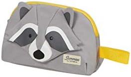 SAMSONITE Happy Sammies - Toilet Kit Toiletry Bag, 22 cm, 2 liters, Pink (Rabbit Rosie), Grey (Raccoon Remy), One Size, Kulturtaschen