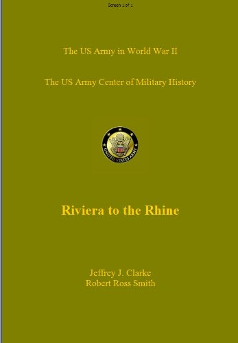 Riviera to the Rhine (US Army Green Book) Riviera to the Rhine (US Army Green Book)